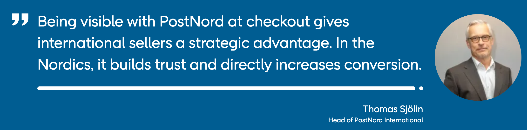 Being visible at checkout