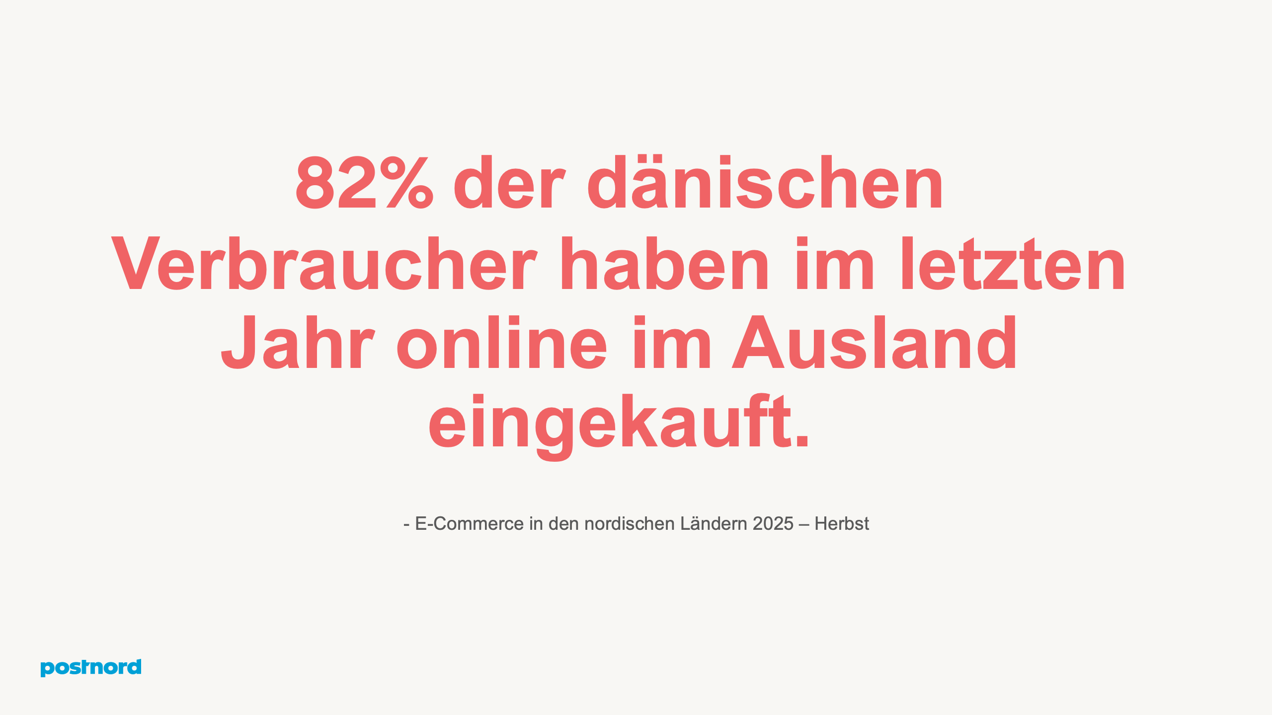 82% der d&auml;nischen Verbraucher haben im letzten Jahr online im Ausland eingekauft.