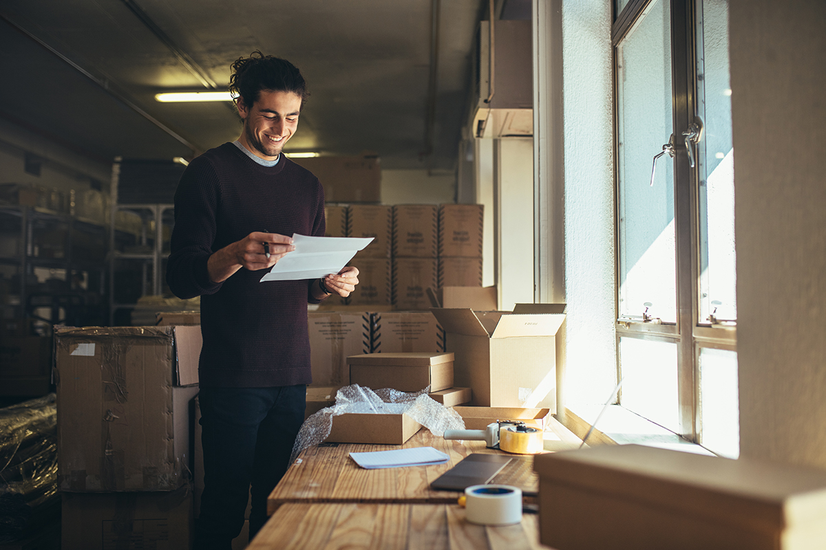 Small business shipping solutions